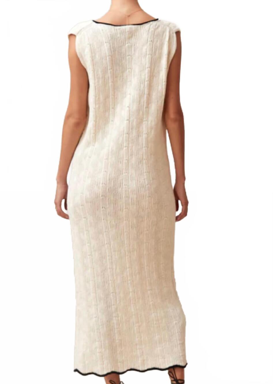 NEW ALOHAS lia maxi dress in white - Picture 4 of 4
